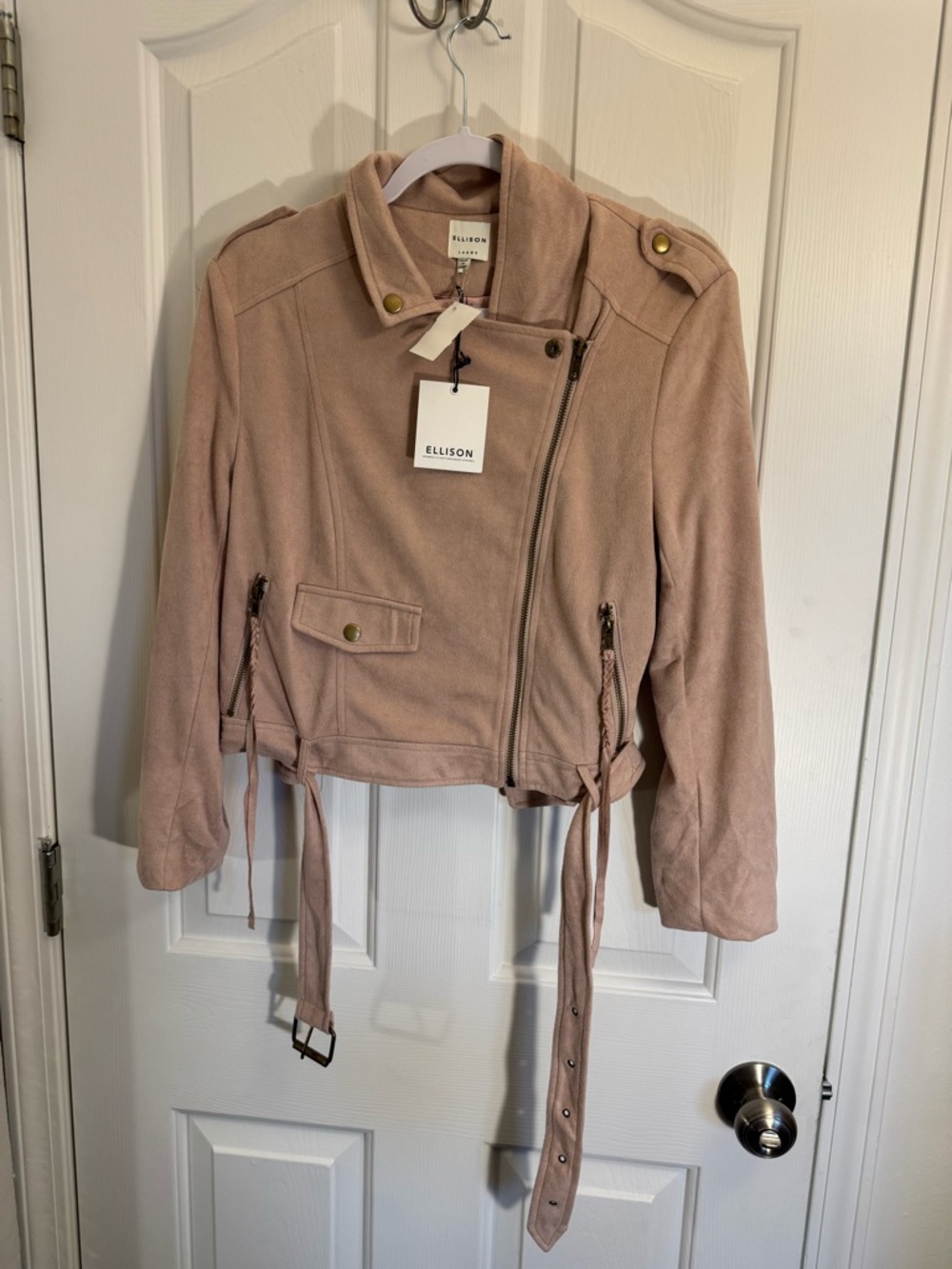 Ellison Rose Moto Jacket